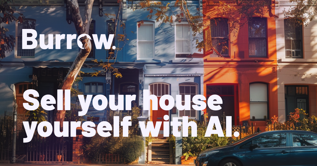 Burrow AI - You're better than an agent logo